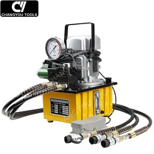 HHB-700D3 <b>Pump</b> High 700 <b>Bar</b> Three-Action Hydraulic Power Source HHB-700D3, HHB-700D3 Mini High Water <b>Pump</b> - Product Image 4