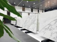 PAIA Marbre Blanc Calacatta Naturel de Luxe Écologique Imperméable Moderne Poli Grande Dalle pour Intérieur Cuisine & Villa