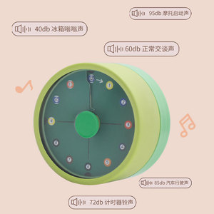 Temporizador Mecánico de 60 Minutos con Cuenta Regresiva Magnética Visual, Gestor de Tiempo para Cocina y Estudiantes, Control Táctil, Redondo, de Acero Inoxidable - Product Image 3