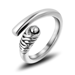 Soul Eater Matchstick Titanium Steel <b>Ring</b> Thin Simple Retro Women's <b>Ring</b> SA952 Gift Jewelry Letter Shape - Product Image 5