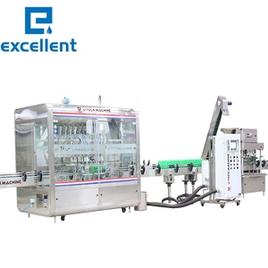 PLC + Màn hình cảm ứng kiểm soát độ chính xác cao Piston loại tuyến tính điền đóng nắp máy đóng gói - Product Image 1