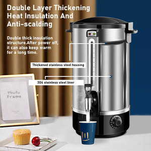 Bollitore Elettrico in Acciaio Inox da 12L con Rubinetto - Product Image 2