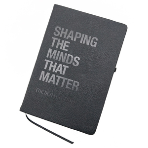 Nouveauté Carnet à couverture rigide en cuir PU doux au toucher, logo personnalisé, écologique, bande élastique, pour hommes d'affaires, bureau, direction, quotidien - Product Image 1