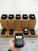 Imprimante thermique de bureau miniature commerciale pour supermarchés, écoles, entreprises, hôtels, commerce électronique, vente au détail, avec interface LAN et série