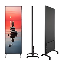 Écran d'affichage LED pliable P1.25 P1.53 P1.86 P2 P2.5, système d'affichage LED modulaire empilable pour la publicité commerciale