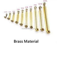 Base de broche en laiton de 10-65 mm avec attache de sécurité pour médailles et badges DIY – Vente en gros