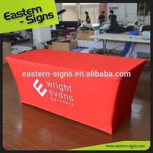 Couverture de table en spandex imprimé avec logo personnalisé - Product Image 3