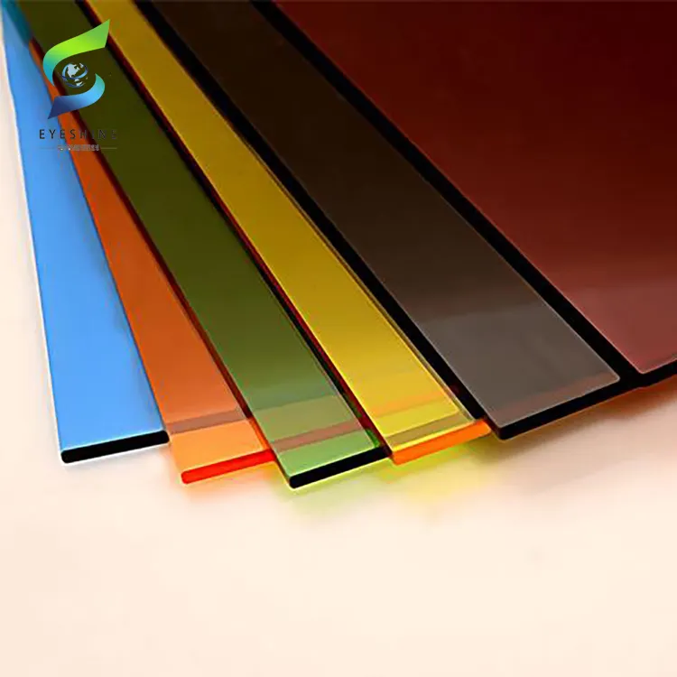 Eyeshine colored unbreakable high quality 4x6 /4x6ft /4ft x 6ft 8mm perspex plastic acrylic sheet for advertising material