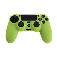 Housse de Protection Souple en Silicone Colorée pour Manette PS4