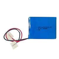 Sel Baterai LifePO4 3.2 V 300mAh yang Dapat Diisi Ulang 503035 LFP503035