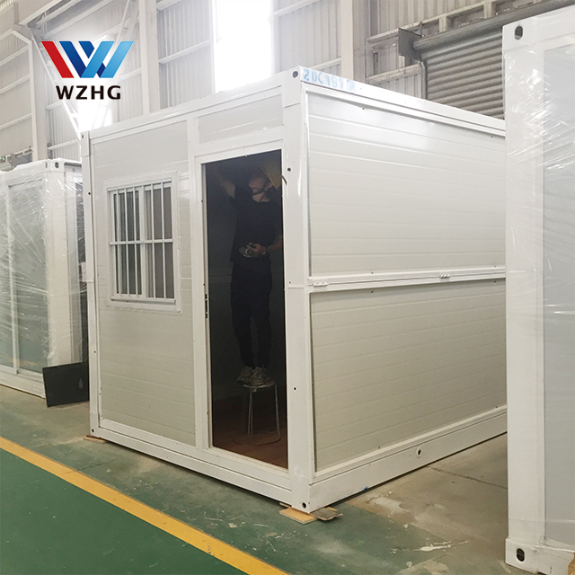 Modified container prefabricated business office mobile container office van with toilet