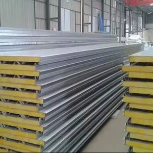 Panneau sandwich métallique isolant pour chambre froide pharmaceutique moderne et entrepôt - Product Image 1