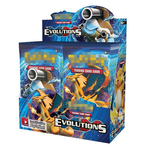 36-gói cho Pokemon TCG evolutions Booster <span class=keywords><strong>Box</strong></span> hiếm HOLO giao dịch thẻ trò chơi giấy sưu tập niêm phong trận chiến boong xây dựng cho - Product Image 1