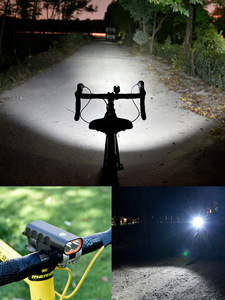 Notte di Guida Fari <span class=keywords><strong>In</strong></span> Lega di Alluminio Usb Ricaricabile Luci Della Bicicletta Mountain Bike Luce Anteriore - Product Image 6