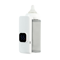 Chauffe-lait portable avec charge USB, chauffe-biberon pour bébé, température réglable, chauffe-biberon de voyage