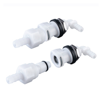 1/8 1/4 3/8 pouces ID plastique acétal tuyau à dégagement rapide barbe arrêt Tube connecteur de tuyau raccord raccord pour Air eau carburant ligne