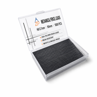 Recharges de mine de crayon mécanique en résine polymère de haute qualité, noires, résistantes à la casse, 0,7 mm, 90 mm, HB, lot de 1000 pièces, grande capacité, vente en gros