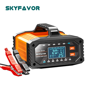 Nouveau produit <span class=keywords><strong>Chargeur</strong></span> de batterie 12V 24V 12V 24V 20A Charge rapide automatique Courant réglable <span class=keywords><strong>Universel</strong></span> Lifepo4 Gel AGM <span class=keywords><strong>Chargeur</strong></span> de batterie de voiture - Product Image 4