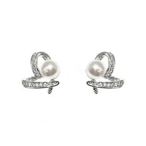 Boucles d'oreilles clous cœur style coréen, mignonnes et élégantes, effet perle, bijoux d'oreille pour femme, usage quotidien, tenue de soirée, cadeau - Product Image 5