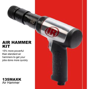Martillo Neumático Ingersoll Rand de 3 Pulgadas de Carrera Larga con 5 Cinceles, Máx. 2600 Bpm - Product Image 2