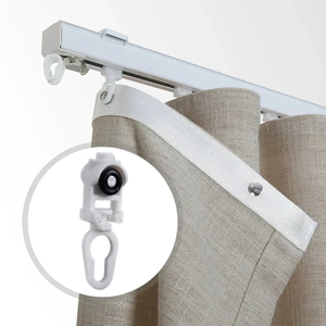 Accesorios Modernos para el Hogar Inteligente de Plástico al por Mayor, Rieles Deslizantes con Ruedas, Rodillos en Forma de S, Deslizadores de Ondas, Correderas Eléctricas - Product Image 4