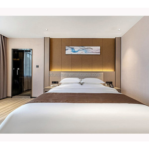 Precios Razonables, Juego de Muebles para Habitaciones de Hotel con Estante para Equipaje, Cama de Hotel Económica, Cama King Size, Muebles de Motel, Camas Individuales para Hotel - Product Image 6