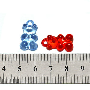 Gioielli di moda per bambini <span class=keywords><strong>con</strong></span> Glitter lucenti <span class=keywords><strong>collana</strong></span> di accessori per cartoni animati <span class=keywords><strong>con</strong></span> ciondolo in plastica in resina colorata - Product Image 5