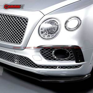 คานาร์ดหน้าคาร์บอนไฟเบอร์แบบแห้งรุ่นลิมิเต็ดอิดิชั่นสำหรับ Bentley Bentayga 2015 ช่องระบายอากาศด้านหน้า อุปกรณ์ตกแต่งรถยนต์ - Product Image 5
