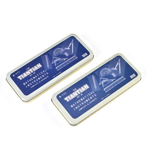 ชุดเรขาคณิตโลหะ9ชิ้นสุดสร้างสรรค์พร้อมเข็มทิศ-เครื่องมือทางคณิตศาสตร์ใหม่สำหรับนักเรียน - Product Image 6