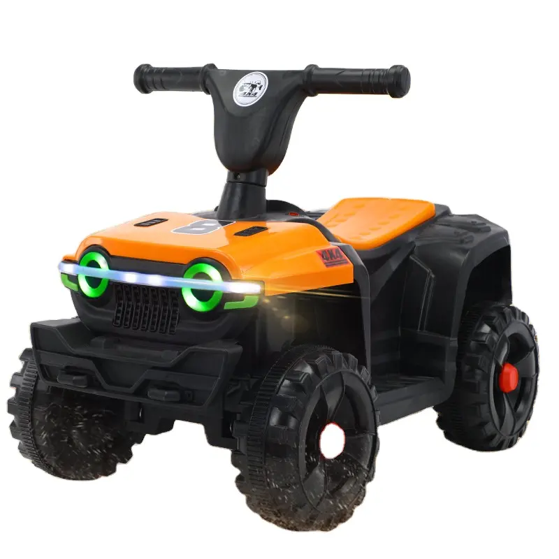 Coche de juguete eléctrico para niños, vehículo todoterreno de cuatro ruedas para bebés de 1 a 3 años