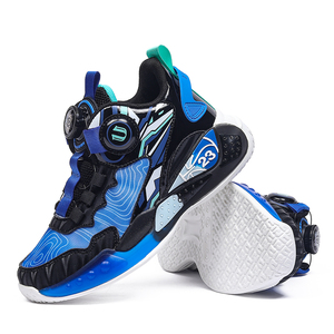 Cema vente en gros de baskets d'entraînement de <span class=keywords><strong>basket</strong></span>-ball respirantes pour garçons chaussures de sport à boutons rotatifs pour les écoliers pour le printemps - Product Image 6