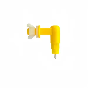 Best Price Square Pipe Chicken Water Drinking Line Yellow Chicken Automatic Poultry Nipple Drinker