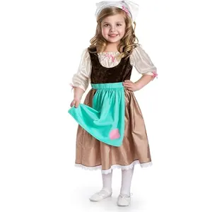 Vestido pequeño de Cenicienta para niñas, disfraz de princesa, disfraz de Halloween, disfraz de Cenicienta