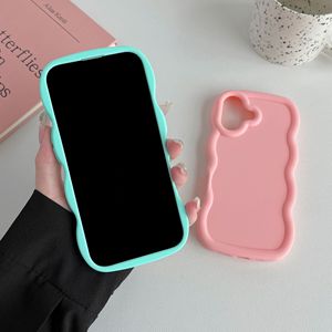 Nouveauté pour iPhone 6 à 17 Accessoires de Téléphone Mobile Coque Souple Gros Vague Couleur Bonbon Macaron Vente en Gros - Product Image 2