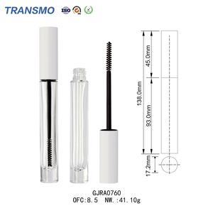 Tubes de mascara en verre vides de luxe de 6,5 ml avec logo personnalisé, emballage écologique avec brosse, fermeture à vis et bouchon à couronne - Product Image 2