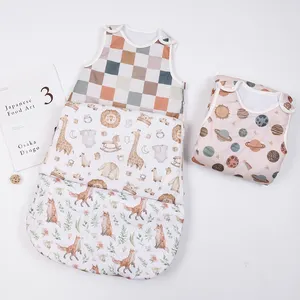 Kangobaby Baby Thicken Soft Warm 100% Polyester Sleeping Bag New Arrival Custom Printing Sleeping Bag