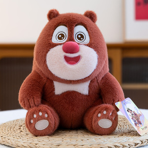 Peluche des personnages de « <span class=keywords><strong>Boonie</strong></span> <span class=keywords><strong>Bears</strong></span> », adorables poupées <span class=keywords><strong>Boonie</strong></span> Bear et Brother Bear, cadeau pour enfants, animal en peluche. - Product Image 2