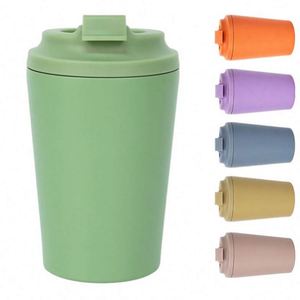 Mug en acier inoxydable en gros, personnalisable avec impression sur mesure, cadeau, mug à café vierge coloré avec poignée - Product Image 1