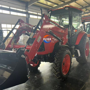 Tracteur à roues multifonctionnel et pratique <span class=keywords><strong>Euro</strong></span> V 4x4 75 CV neuf avec chargeur frontal, moteur à engrenages et pompe à vendre - Product Image 5