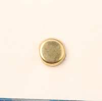 Attaches en métal plaqué or en forme de champignon pour scrapbooking, loisirs créatifs et reliure de bureau