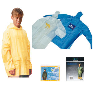 OFERTA ESPECIAL: Impermeables Desechables de PE para Emergencias, Ponchos de Lluvia para Adultos - Product Image 4