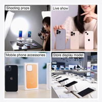 Maquette de téléphone portable non fonctionnelle pour iPhone X, XR, XS Max – Violet et bleu