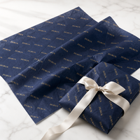 Hochwertige Universelle Blaue Papier-Feuchtigkeitsschutz-Verpackung Schuhkartons Geschenkboxen mit Goldprägung Sydney Papier