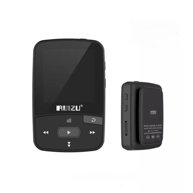 Ruizu X50 Sport Mini Clip MP3 Player with BT