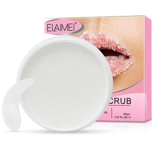 Exfoliante Labial Vegano Natural al por Mayor de Marca Privada, Bálsamo Reparador, Hidratante y Exfoliante, Color Rosa, para Labios Oscuros - Product Image 6