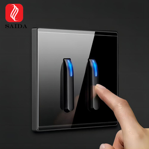 Nouveaux produits en verre trempé pour la lumière électrique Smart Touch Switch /Socket Panel verre avec sérigraphie - Product Image 3