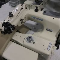 Machine à coudre industrielle à point invisible de marque japonaise Treasure BS-170 pour vêtements féminins