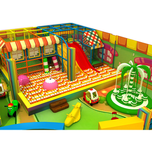 Manège de parc d'attractions personnalisé, autres aires de jeux, aire de jeux intérieure pour enfants à thème urbain multicolore, piscine à balles en acier - Product Image 4