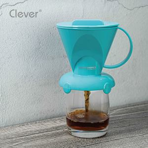 Cafetera de Goteo Manual Inteligente con Filtro, Color Azul Cremoso, Forma Trapezoidal, 270 ml, Directo de Fábrica, para Distribuidores Minoristas - Product Image 5
