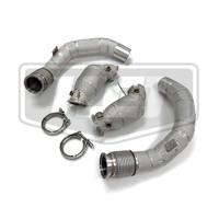 Tubería de Escape de Acero Inoxidable de Alto Rendimiento con Protección Térmica Diseñada para BMW M5 F90 S63B 4.4T 2018-2022, Mejora del Rendimiento
